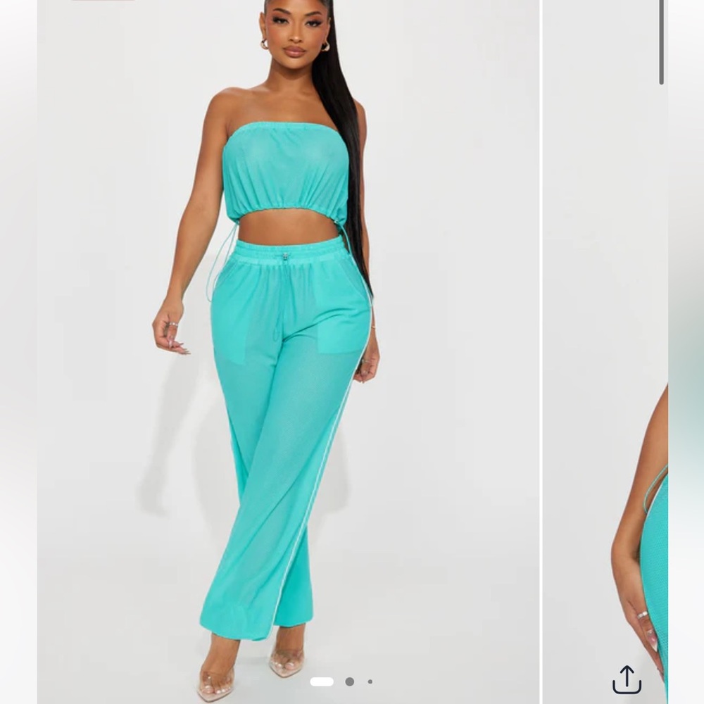 Elastic Jogger SET - Aqua - 2X